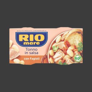 Rio Mare - Tun i Sauce m/B�nner 2x160g.