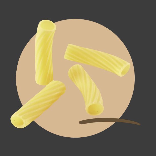 Rigatoni Precotti 1kg.