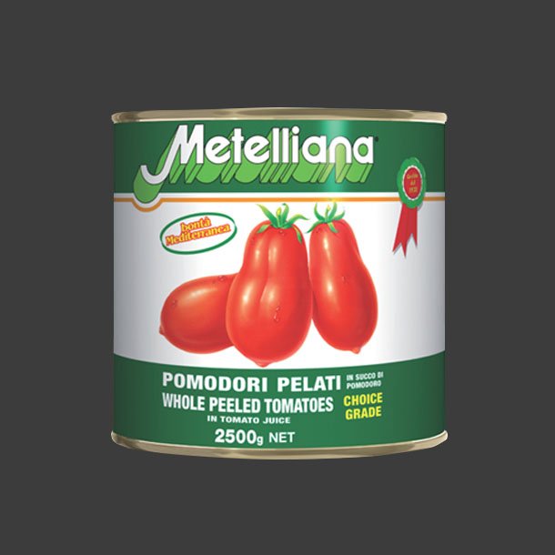 Pomodori Fl�ede Tomater 2500g. fra Pancrazio