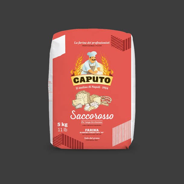 Pizzamel CAPUTO Rossa TIPO "00" 5kg.
