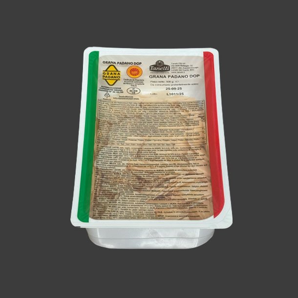 Grana Padano DOP i Flager 500g.