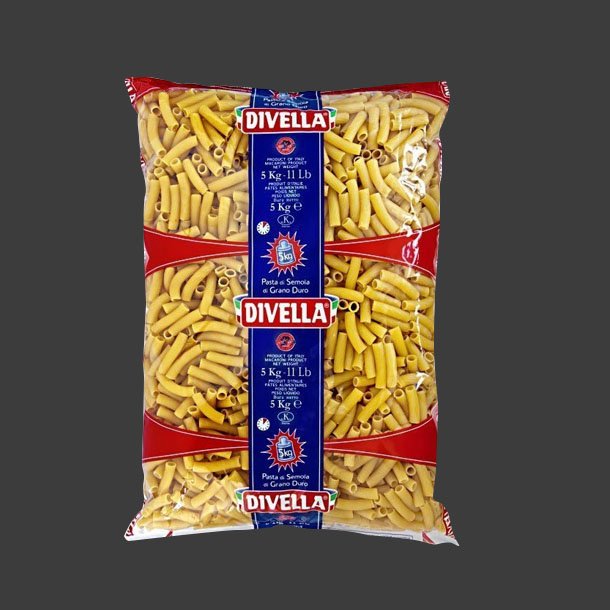 Rigatoni #17 Divella 5kg. 