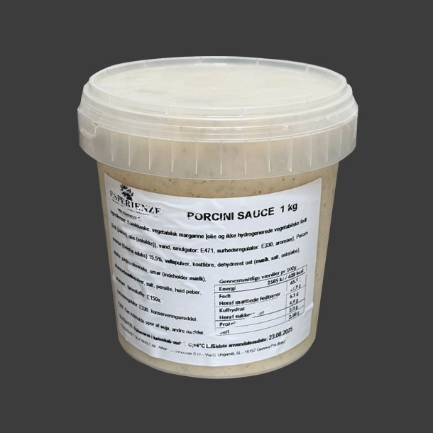 Porcini Sauce 1kg.