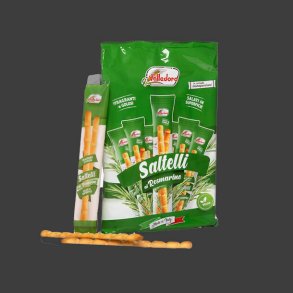Grissini Saltelli m/Rosmarin 240g.