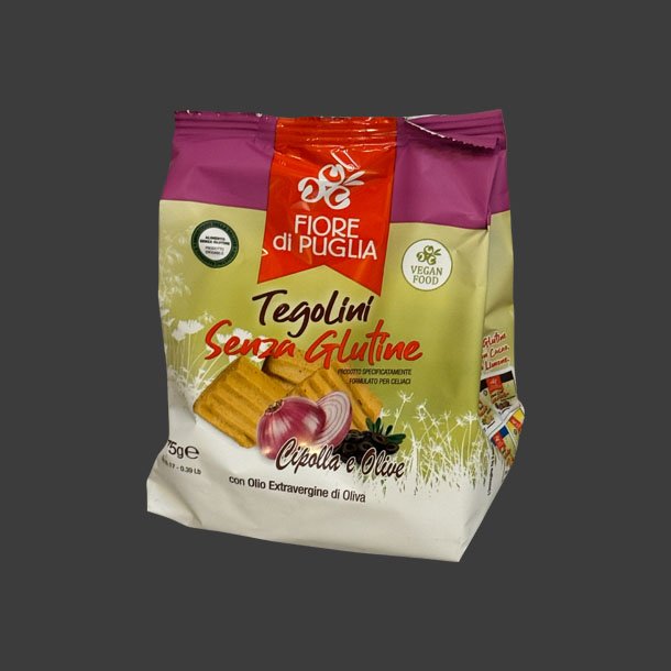 Tegolini med L�g &amp; Oliven (GLUTENFRI) 9x175g.